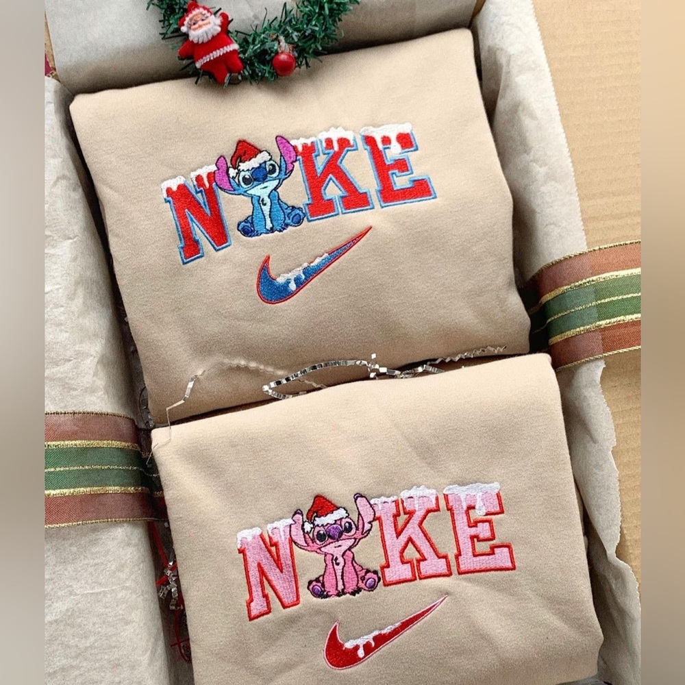 🎄☃️LIMITED EDITION- CHRISTMAS EDITION
ANGEL&STITCH  EMBROIDERED SWEATSH…